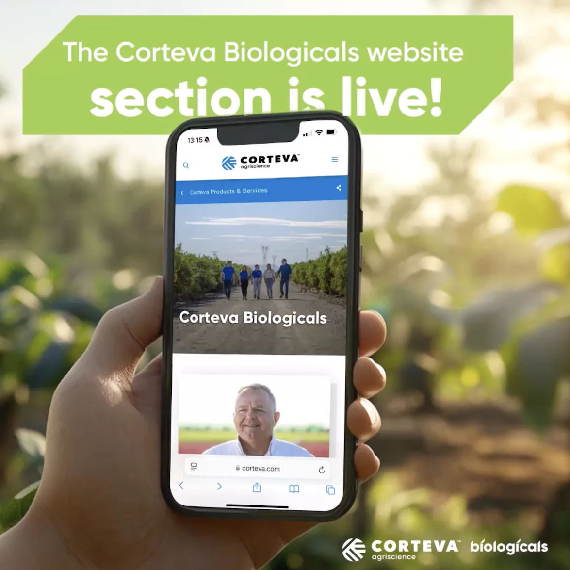 A new video design project for Corteva designed by Midnight Monkey - leading business video design services
