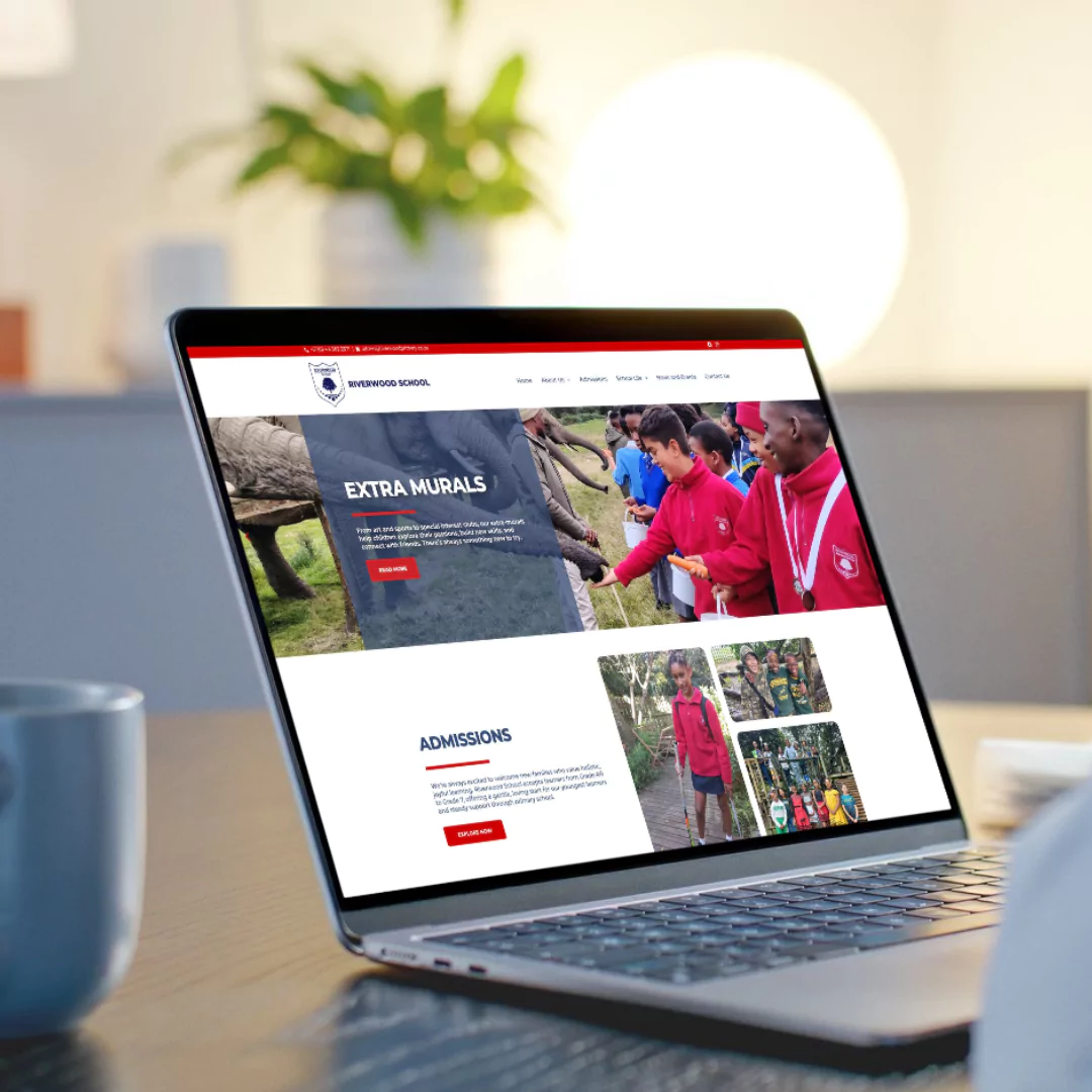 best school website design by Midnight Monkey for Riverwood School