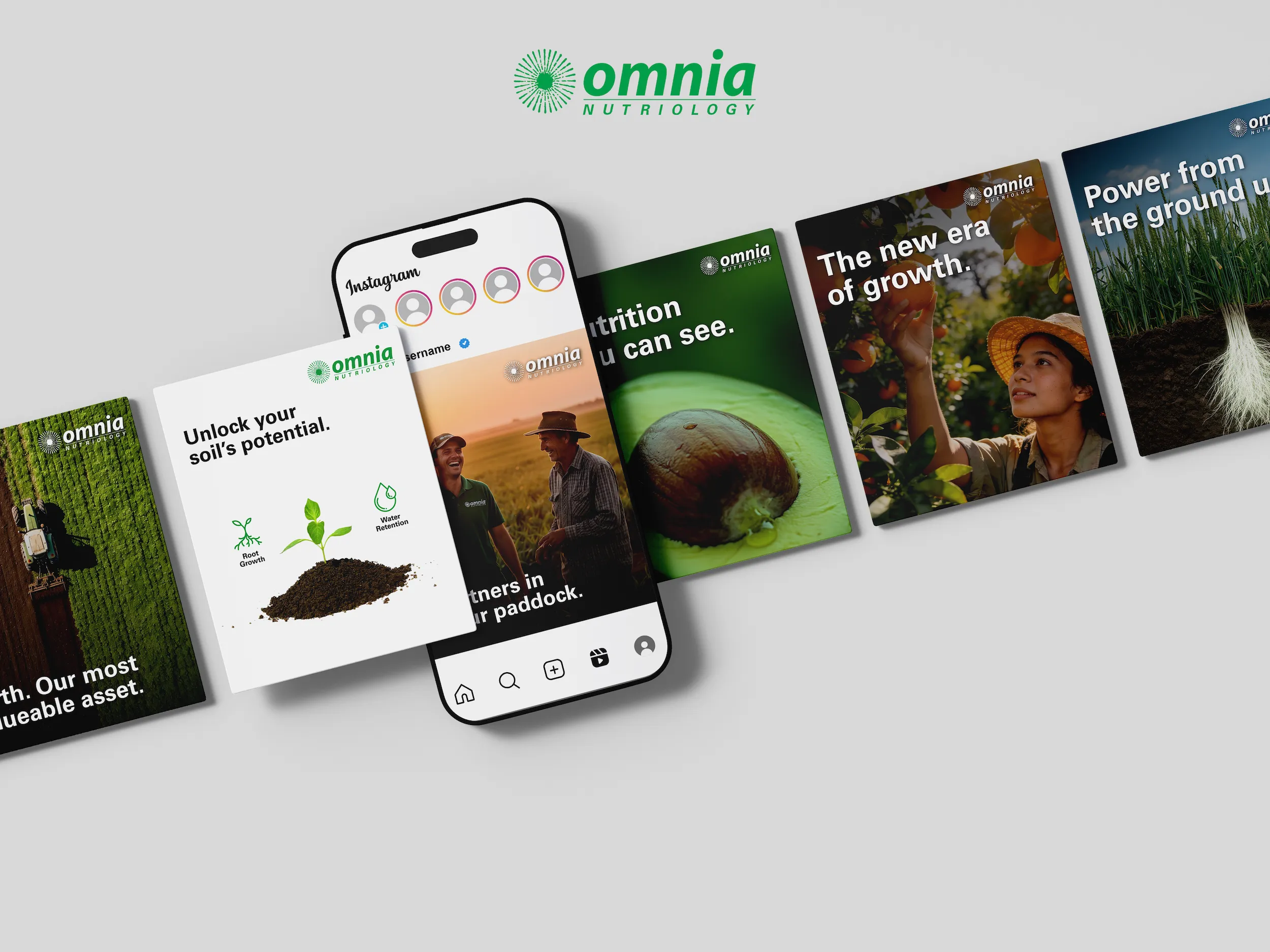 social media post designs for Omnia Nutriology® Social Designs designed by Midnight Monkey